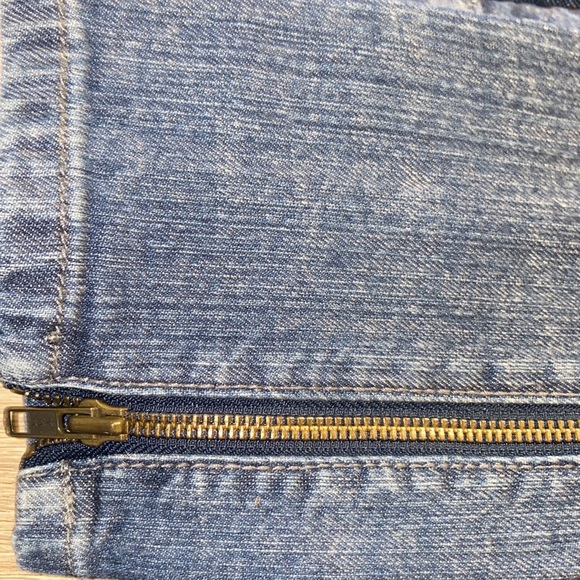 FREE PEOPLE Taverniti Skinny Denim with Ankle Zippers - Picture 6 of 6